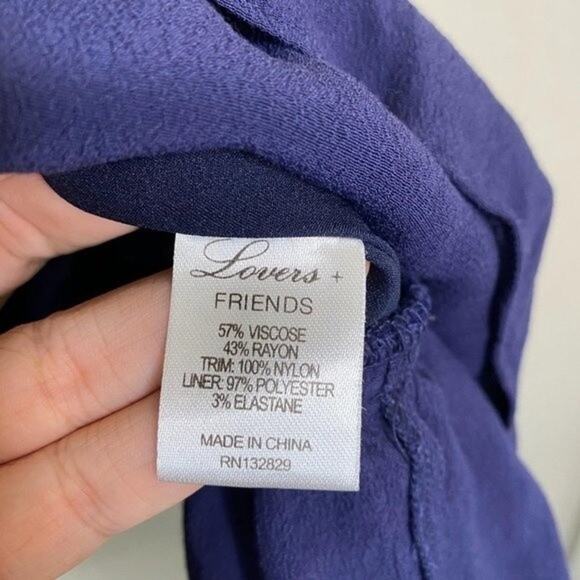 Lovers + Friends Tempting Dress in Sapphire Medium - Picture 5 of 7